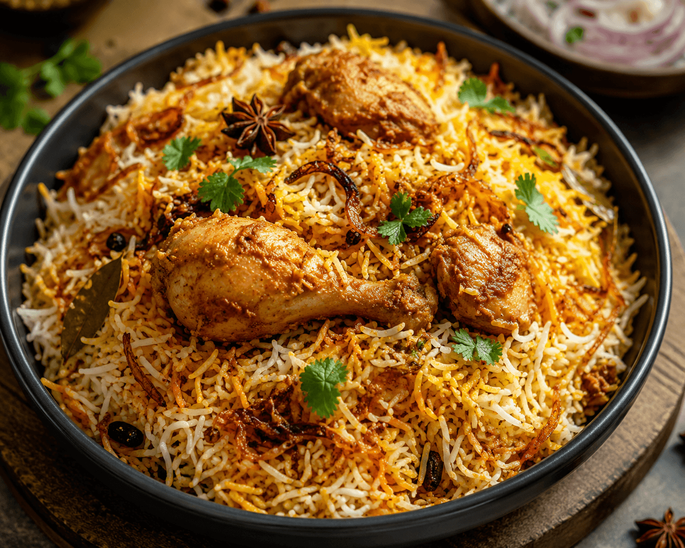 Chicken Biryani - Friday meal of the day